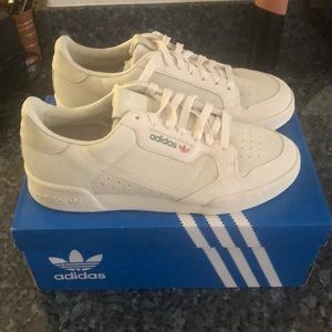Adidas continental 80 cream sneaker